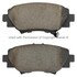 1001-1729C by MPA ELECTRICAL - Quality-Built Disc Brake Pad, Premium, Ceramic, with Hardware