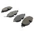 1001-1760M by MPA ELECTRICAL - Quality-Built Disc Brake Pad Set - Premium, Semi-Metallic