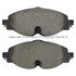 1001-1760M by MPA ELECTRICAL - Quality-Built Disc Brake Pad Set - Premium, Semi-Metallic