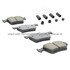 1001-1761C by MPA ELECTRICAL - Quality-Built Premium Ceramic Brake Pads w/ Hardware