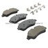 1001-1775M by MPA ELECTRICAL - Quality-Built Premium Disc Brake Pad Set - Semi-Metallic, with Hardware