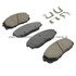 1001-1814C by MPA ELECTRICAL - Quality-Built Disc Brake Pad, Premium, Ceramic, with Hardware