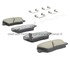 1001-1815C by MPA ELECTRICAL - Quality-Built Disc Brake Pad, Premium, Ceramic, with Hardware