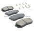 1001-1855C by MPA ELECTRICAL - Quality-Built Disc Brake Pad, Premium, Ceramic, with Hardware