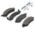 1002-0050M by MPA ELECTRICAL - Quality-Built Disc Brake Pad Set - Work Force, Heavy Duty, with Hardware