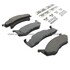 1002-0123M by MPA ELECTRICAL - Quality-Built Disc Brake Pad Set - Work Force, Heavy Duty, with Hardware