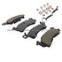 1002-0052M by MPA ELECTRICAL - Quality-Built Disc Brake Pad Set - Work Force, Heavy Duty, with Hardware