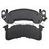 1002-0153M by MPA ELECTRICAL - Quality-Built Disc Brake Pad Set - Work Force, Heavy Duty, with Hardware