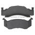 1002-0123M by MPA ELECTRICAL - Quality-Built Disc Brake Pad Set - Work Force, Heavy Duty, with Hardware