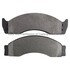 1002-0411M by MPA ELECTRICAL - Quality-Built Disc Brake Pad Set - Work Force, Heavy Duty, with Hardware