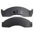 1002-0411M by MPA ELECTRICAL - Quality-Built Disc Brake Pad Set - Work Force, Heavy Duty, with Hardware