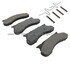 1002-0450M by MPA ELECTRICAL - Quality-Built Disc Brake Pad Set - Work Force, Heavy Duty, with Hardware