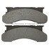 1002-0450M by MPA ELECTRICAL - Quality-Built Disc Brake Pad Set - Work Force, Heavy Duty, with Hardware