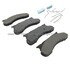 1002-0450AM by MPA ELECTRICAL - Quality-Built Work Force Heavy Duty Brake Pads w/ Hardware