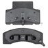 1002-0459M by MPA ELECTRICAL - Quality-Built Work Force Heavy Duty Brake Pads w/ Hardware