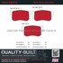 1002-0537M by MPA ELECTRICAL - Quality-Built Disc Brake Pad Set - Work Force, Heavy Duty, with Hardware