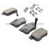 1002-0537M by MPA ELECTRICAL - Quality-Built Disc Brake Pad Set - Work Force, Heavy Duty, with Hardware