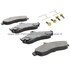 1002-0628M by MPA ELECTRICAL - Quality-Built Disc Brake Pad Set - Work Force, Heavy Duty, with Hardware