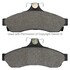 1002-0628M by MPA ELECTRICAL - Quality-Built Disc Brake Pad Set - Work Force, Heavy Duty, with Hardware