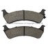 1002-0667M by MPA ELECTRICAL - Quality-Built Disc Brake Pad Set - Work Force, Heavy Duty, with Hardware