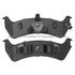 1002-0667M by MPA ELECTRICAL - Quality-Built Disc Brake Pad Set - Work Force, Heavy Duty, with Hardware