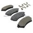 1002-0699M by MPA ELECTRICAL - Quality-Built Disc Brake Pad Set - Work Force, Heavy Duty, with Hardware