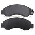 1002-0701M by MPA ELECTRICAL - Quality-Built Disc Brake Pad Set - Work Force, Heavy Duty, with Hardware