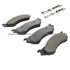 1002-0702AM by MPA ELECTRICAL - Quality-Built Disc Brake Pad Set - Work Force, Heavy Duty, with Hardware