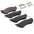 1002-0702BM by MPA ELECTRICAL - Quality-Built Disc Brake Pad Set - Work Force, Heavy Duty, with Hardware