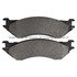 1002-0702BM by MPA ELECTRICAL - Quality-Built Disc Brake Pad Set - Work Force, Heavy Duty, with Hardware