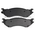 1002-0702BM by MPA ELECTRICAL - Quality-Built Disc Brake Pad Set - Work Force, Heavy Duty, with Hardware