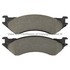 1002-0702AM by MPA ELECTRICAL - Quality-Built Disc Brake Pad Set - Work Force, Heavy Duty, with Hardware