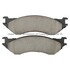 1002-0702M by MPA ELECTRICAL - Quality-Built Disc Brake Pad Set - Work Force, Heavy Duty, with Hardware