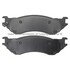 1002-0702M by MPA ELECTRICAL - Quality-Built Disc Brake Pad Set - Work Force, Heavy Duty, with Hardware