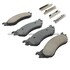 1002-0702M by MPA ELECTRICAL - Quality-Built Disc Brake Pad Set - Work Force, Heavy Duty, with Hardware