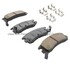 1002-0714M by MPA ELECTRICAL - Quality-Built Disc Brake Pad Set - Work Force, Heavy Duty, with Hardware