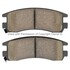 1002-0714M by MPA ELECTRICAL - Quality-Built Disc Brake Pad Set - Work Force, Heavy Duty, with Hardware