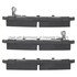 1002-0732M by MPA ELECTRICAL - Quality-Built Disc Brake Pad Set - Work Force, Heavy Duty, with Hardware