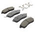 1002-0757M by MPA ELECTRICAL - Quality-Built Disc Brake Pad Set - Work Force, Heavy Duty, with Hardware