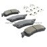 1002-0792M by MPA ELECTRICAL - Quality-Built Work Force Heavy Duty Brake Pads w/ Hardware