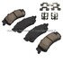 1002-0792AM by MPA ELECTRICAL - Quality-Built Work Force Heavy Duty Brake Pads w/ Hardware