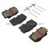 1002-0799M by MPA ELECTRICAL - Quality-Built Disc Brake Pad Set - Work Force, Heavy Duty, with Hardware