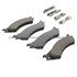 1002-0802M by MPA ELECTRICAL - Quality-Built Disc Brake Pad Set - Work Force, Heavy Duty, with Hardware