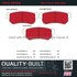 1002-0813M by MPA ELECTRICAL - Quality-Built Work Force Heavy Duty Brake Pads w/ Hardware