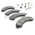 1002-0825M by MPA ELECTRICAL - Quality-Built Disc Brake Pad Set - Work Force, Heavy Duty, with Hardware