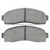 1002-0833M by MPA ELECTRICAL - Quality-Built Disc Brake Pad Set - Work Force, Heavy Duty, with Hardware