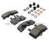 1002-0845M by MPA ELECTRICAL - Quality-Built Disc Brake Pad Set - Work Force, Heavy Duty, with Hardware