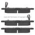 1002-0865M by MPA ELECTRICAL - Quality-Built Disc Brake Pad Set - Work Force, Heavy Duty, with Hardware