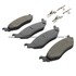 1002-0898M by MPA ELECTRICAL - Quality-Built Disc Brake Pad Set - Work Force, Heavy Duty, with Hardware