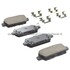 1002-0905AM by MPA ELECTRICAL - Quality-Built Disc Brake Pad Set - Work Force, Heavy Duty, with Hardware